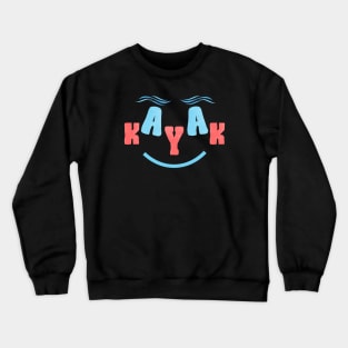 Smiling Kayak Crewneck Sweatshirt